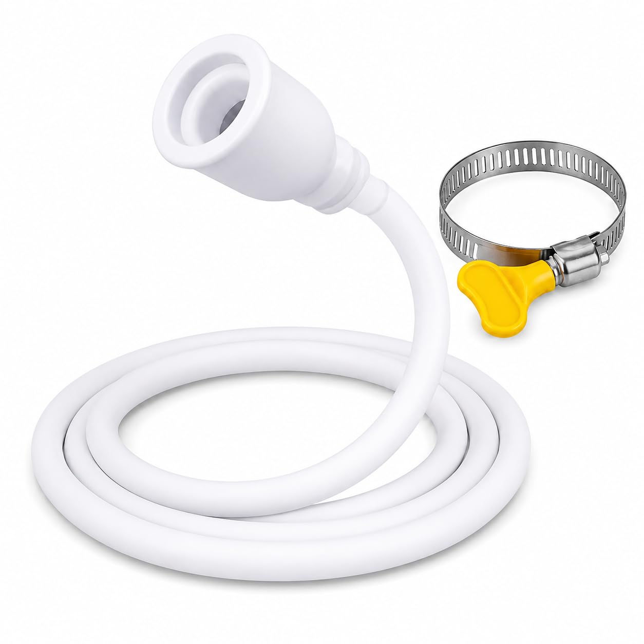 Sink Hose Attachment for Faucet 2M, Adjustable Connector for Buckets Tanks