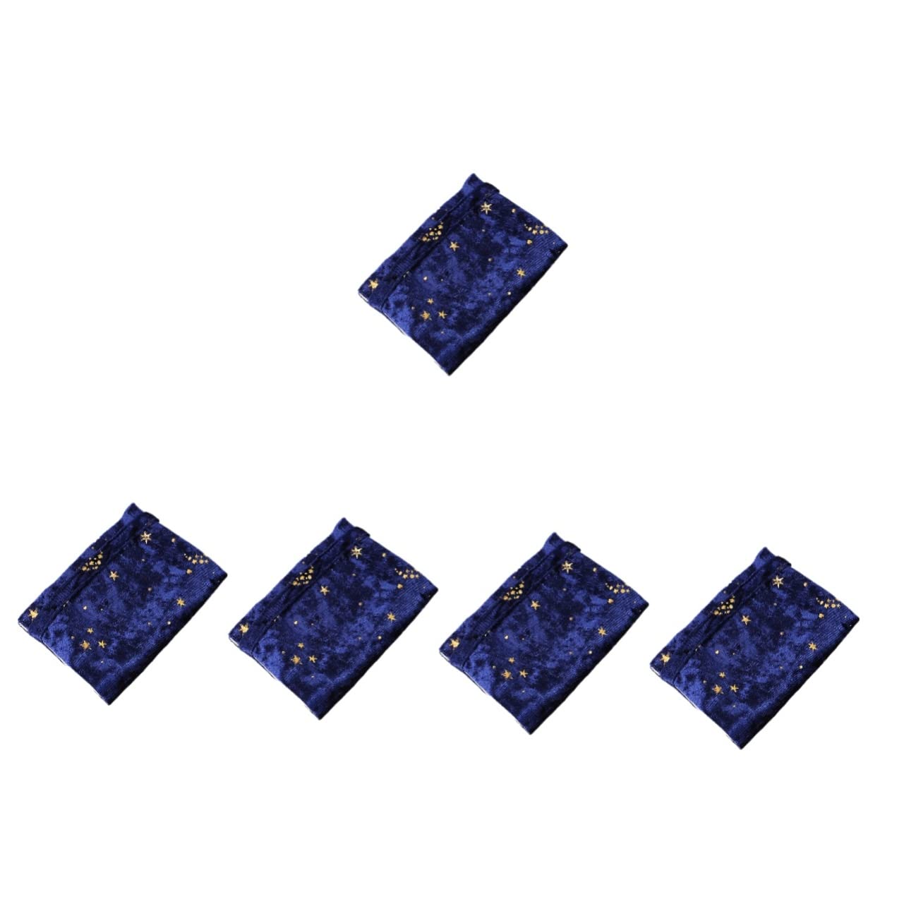 NUOBESTY 5pezzi Copertina Per Libri Tessuto Di Protettiva e Decorativa Per Libri Di Testo e Taccuini Design Elegante Scuro Facile Da Indossare e Pulire Perfetta Per Amanti Della Lettura