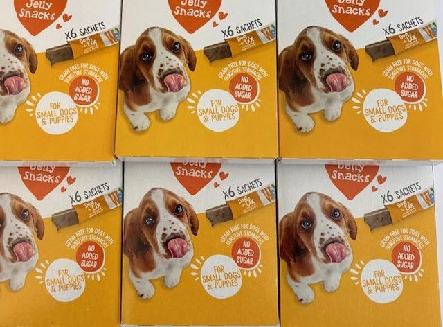 Dog-e-Lix Chicken & Peanut Butter Jelly Dog Treats 90g (Pack of 6)