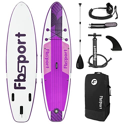 FBSPORT Tabla SUP Hinchable, Hinchable de Paddle Surf, Tabla de Surf Hinchable, Tabla de Paddle Surf, SUP Kit con Remo de Aluminio + Bomba +Accesorios Completos | Varias Medidas: 300×76×15cm/320×78×15cm/335x84x15c