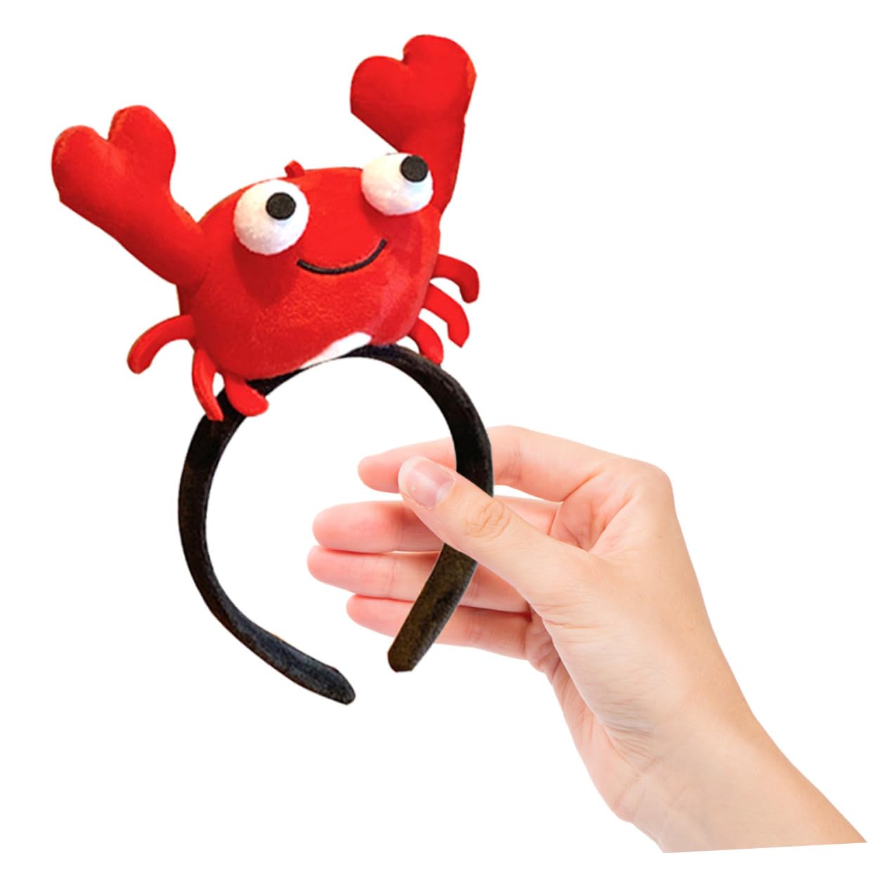 Mobestech 2 pezzi Cerchietti per Capelli Granchio e Aragosta Imbottiti Accessori Decorativi Leggeri e Stabili per Feste e Cosplay
