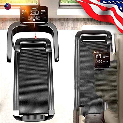 Caminadora plegable con motor eléctrico de 1 hp y pantalla LCD miniatura 2