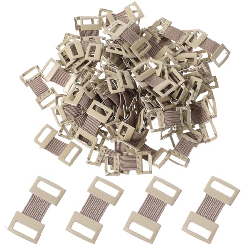 100pcs Ace Bandage Clips Skin Color Elastic Bandage Clips Stretch Metal Clips Durable & Replaceable Wrap Clips for Secure Fastening Adhesive Bandages for Various Types Bandages