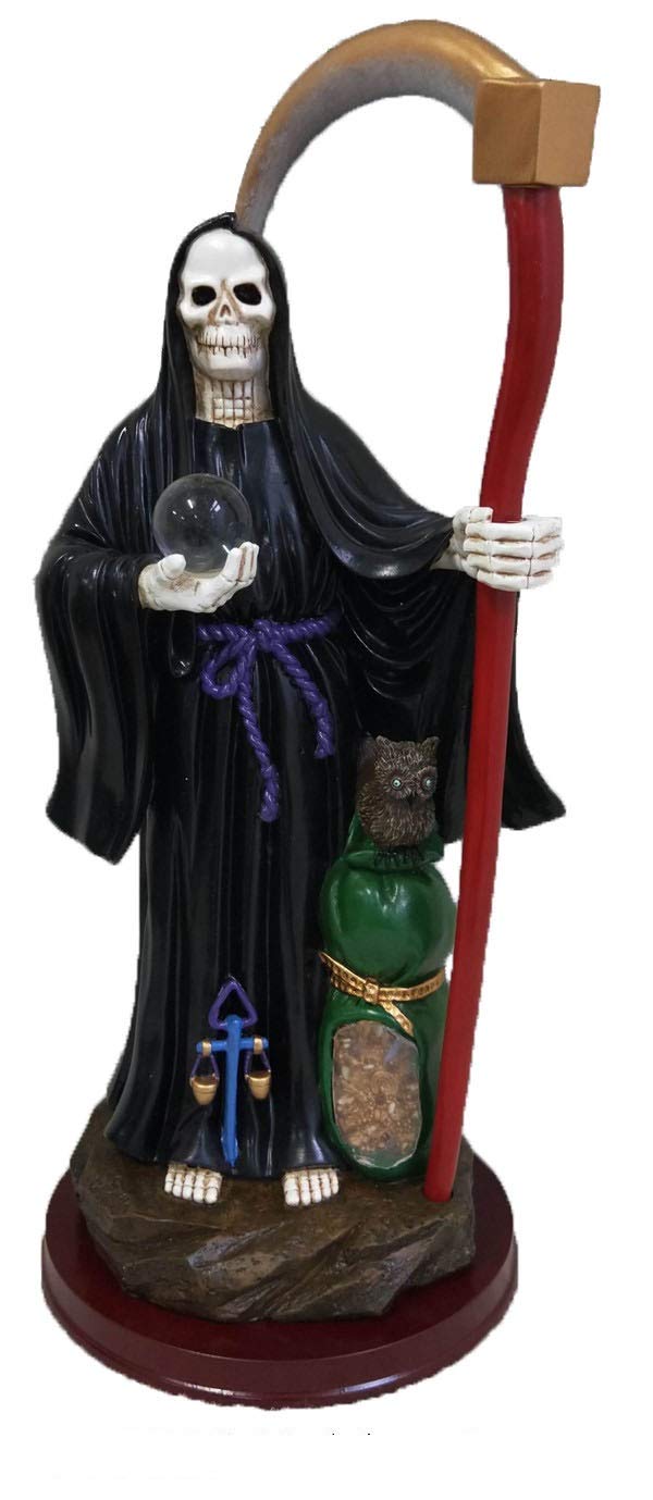 チャカチャカ　ミラグロ+サンタムエルテ2体 MINI SANTA MUERTE TAROT ミニチュア・サンタ・ムエルテ