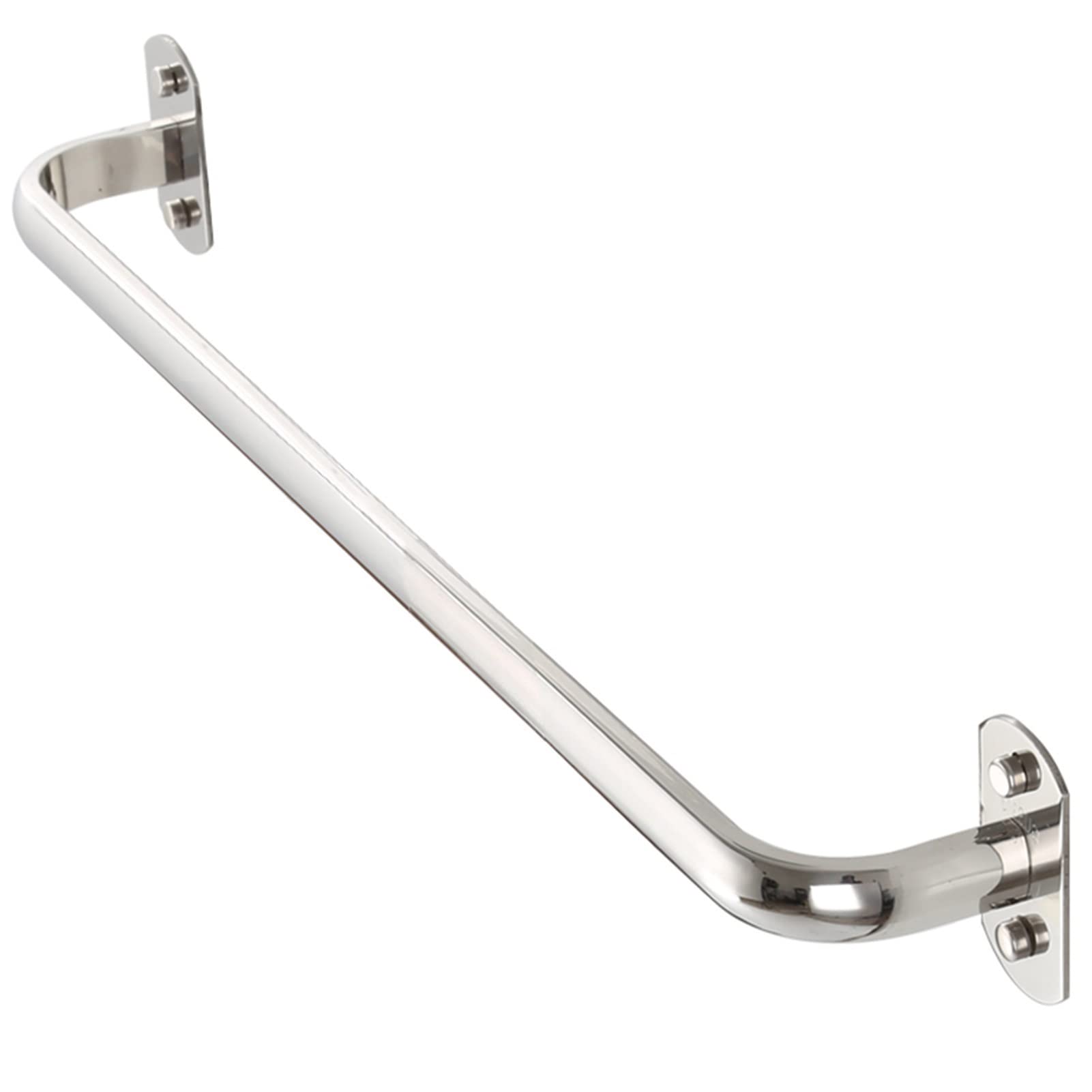 LMYSXAOZ Wall Mounted Towel Bar Rails,Stainless Steel Holder,Bathroom Single Rods,30cm-120cm Rail for Bathroom Kitchen Toilet (Size : 50CM)