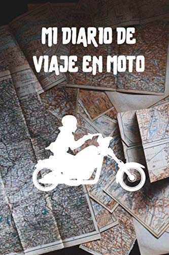 Comparativas de Cascos moto colección para comprar hoy. 34 Mi diario de viaje en moto: Es un cuaderno para llevar un registro y un seguimiento de todas sus rutas en moto - Formato 16 x 23cm con 102 páginas - ... los amantes de las motos...