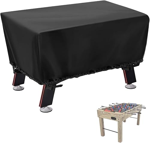 Funda para mesa de futbolín, funda impermeable para mesa de fútbol, para exteriores, interiores, fooseballs (50 x 40 x 28 pulgadas)