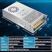 BOSYTRO 48V 12.5A 600W Schaltnetzteil, 48V Universal geregelter Netzteil AC110V / 220V (SMPS) LED Trafo für CCTV-Kamerasicherheitssystem, Radio, Computerprojekt,Industrielle Ausrüstung – Ansicht 2