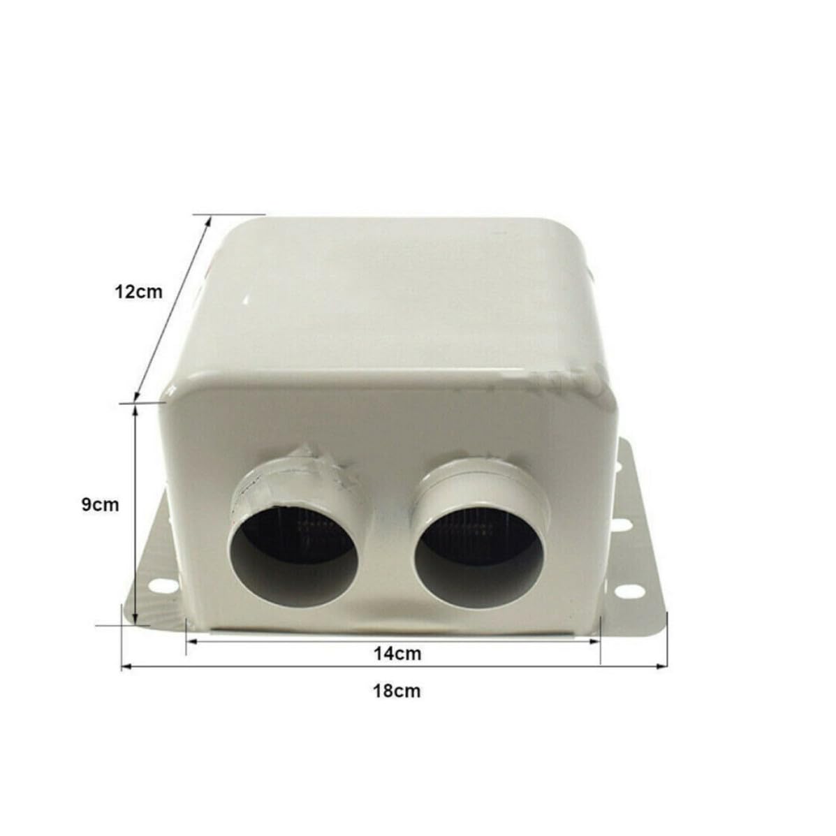 Auto Entfroster 12v 800 W aus Eisen für Winter und Sommer