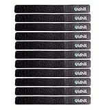 Oldhill Hook and Loop Fastening Straps (50 Pack) - Black