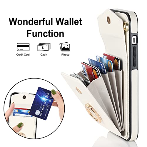 Coque IP 15 Pro Asuwish FQZHKB blanc cassé protection rigide - 2