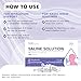 BASE LABORATORIES 7% Saline Solution for Nebulizer Machine | Saline Solution for Inhalation & Nasal Irrigation | High 7% Concentration l (50 x 2) 100 Vials 5ml Unit Dose