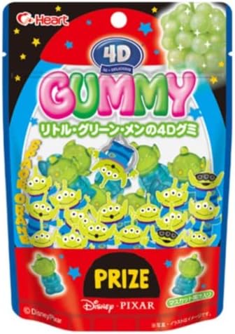 Amazon 4dグミ リトル グリーン メン 8個入 食玩 キャンディー リトル グリーン メン 通販