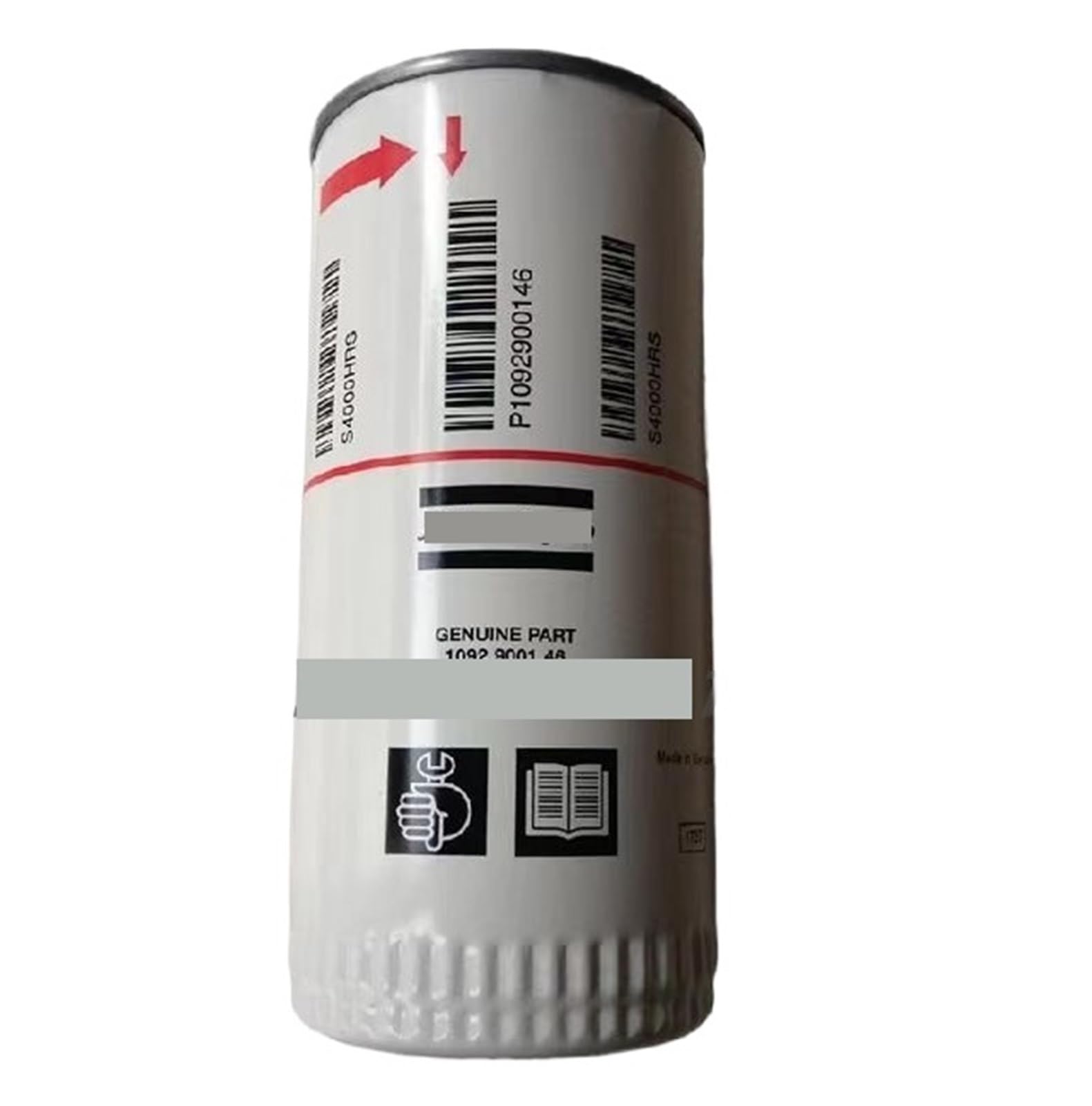 NACODLUL Screw air compressor consumables accessories G15/18/22P oil filter core 1092900146