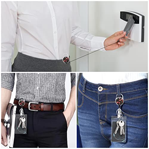 Gctriki RELA330CA Flower Id Badge Holder With Breakaway Lanyard thumb #2