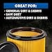 Vacmaster Standard Cartridge Filter and Retainer for Dry Pick-Up – VCFS