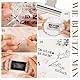 Silikon Stempel Sprüche Deutsch Klare Stempel Dankeschön Glückwunsch Stempelmotive Lieblingsmensch Clear Stamps zum Kartenbasteln DIY Scrapbooking Grußkarte Fotoalbum Geschenkanhänger