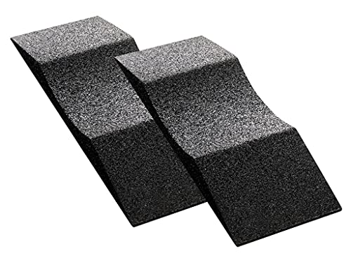 PROFIMAT® 2X Premium Reifenschoner 13-18 Zoll/bis 185er Breite | 60x20x6,5 cm | Gummigranulat – Reifenwiege schmal