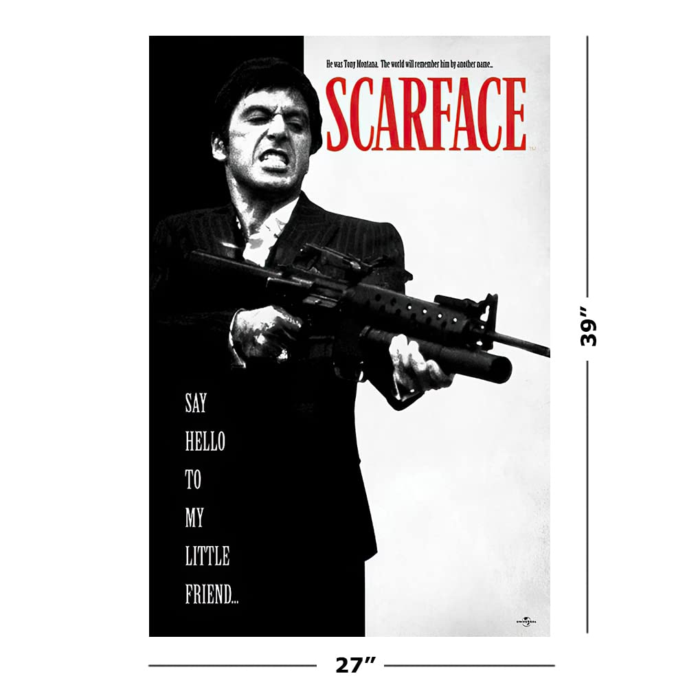 Amazon.com: Scarface - Movie Poster (Tony Montana - Say Hello To