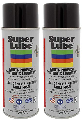 Super Lube IUYEHDUH 31110 Aerosols, Multi-Purpose, 11 oz 2 - Pack