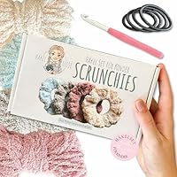 Häkelset für Kinder: Scrunchies - Geschenk Mädchen, Kids Häkeln, Häkel-Set Kind, Häkelset für Anfänger, Kinderleicht häkeln lernen, kleine Geschenke, Kindergeburtstag, Häkeln Lernen, DIY Set Kinder