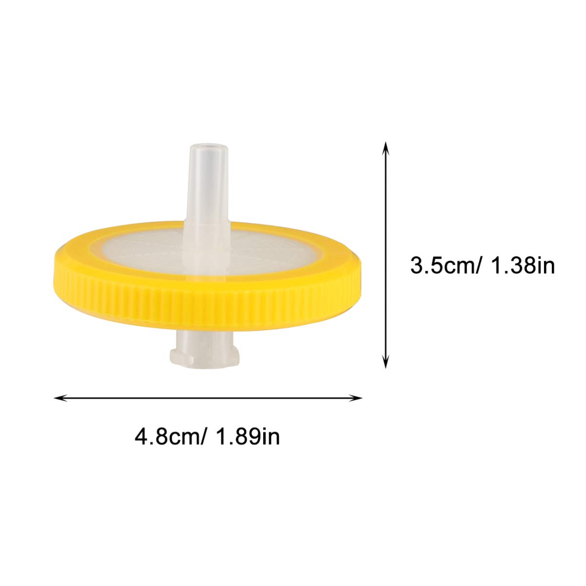 iplusmile Lot de 10 filtres à injection stériles pour injecteur jetable 0 22 à 33 mm