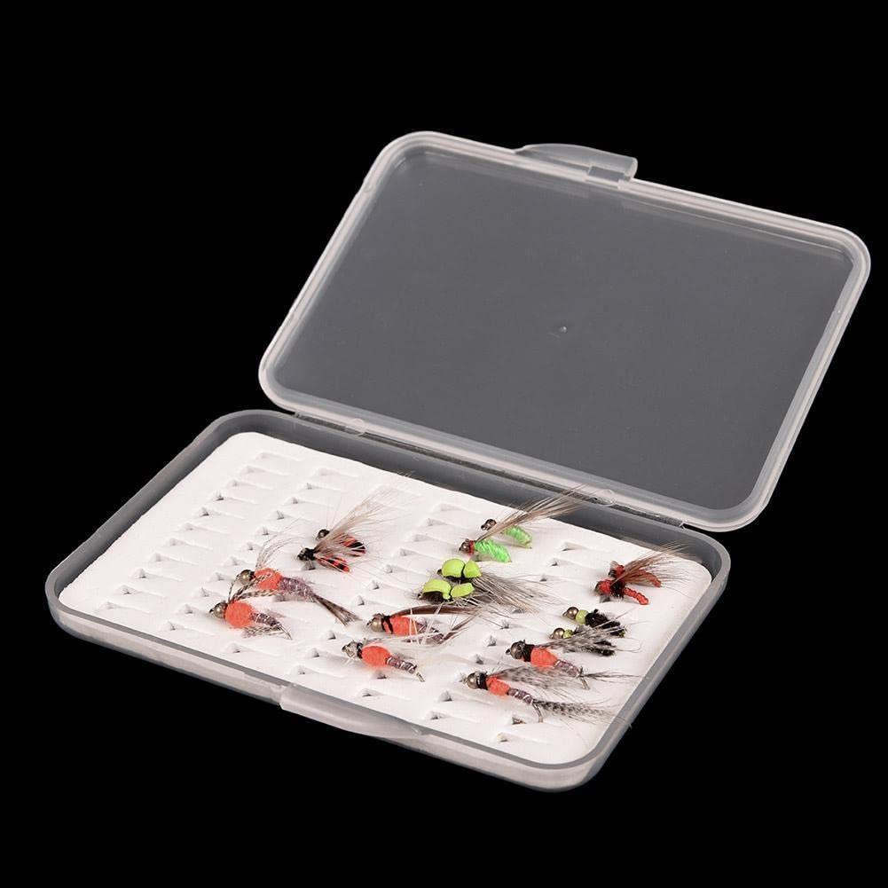 Boîte De Rangement Pour Leurres De Pêche à La Mouche - Super Mince, Translucide, 1 Couche, ABS/PP, Neuve