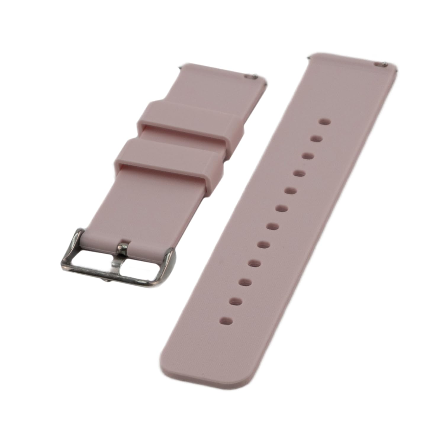 CABLEPELADO Correa reloj silicona, Banda de Reloj de Silicona, Correa de Reloj Deportiva, Banda de Reloj Universal, Pulsera de Reloj Silicona, liberación rápida, Hebilla Acero inox
