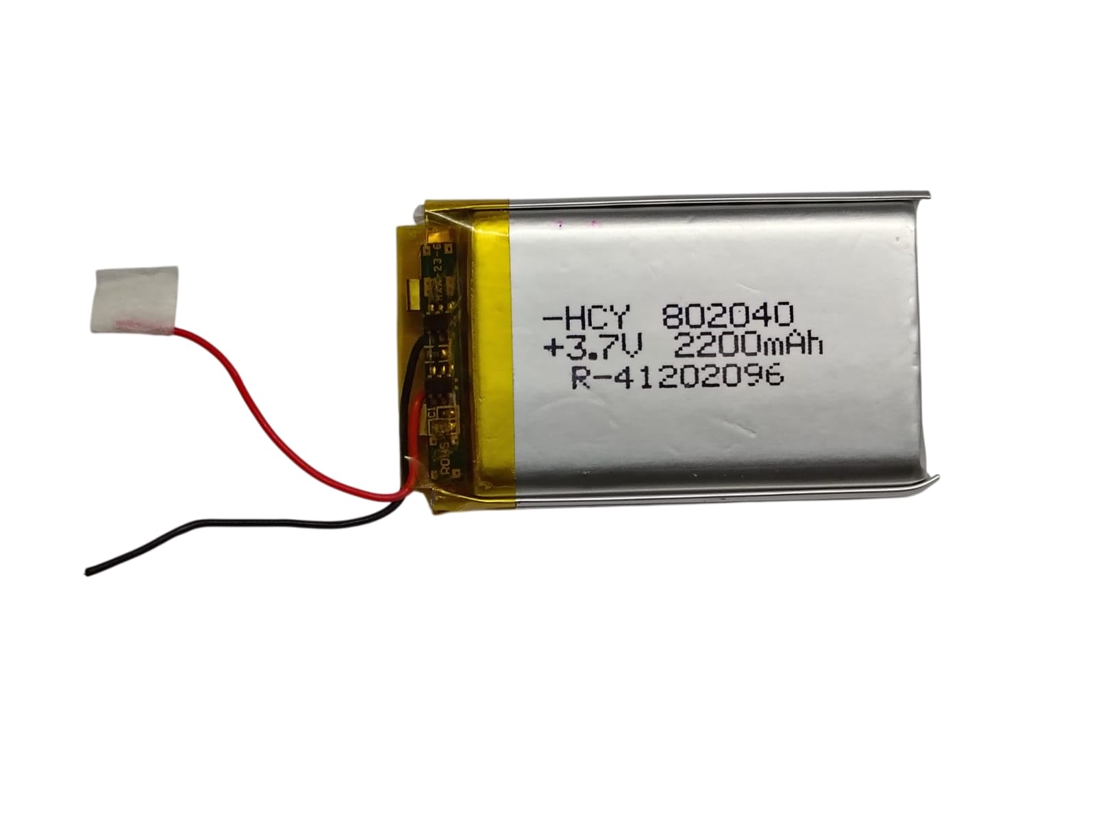 802040 3.7V 2200mAh Rechargeable Battery for Bluetooth Speaker, DIY, Robotics,Drones, RC Vehicles, Portable Electronics etc 2200 Mah-image-45