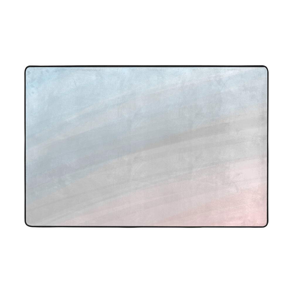Tapis de sol super doux grand format 160x122cm velours corail salon
