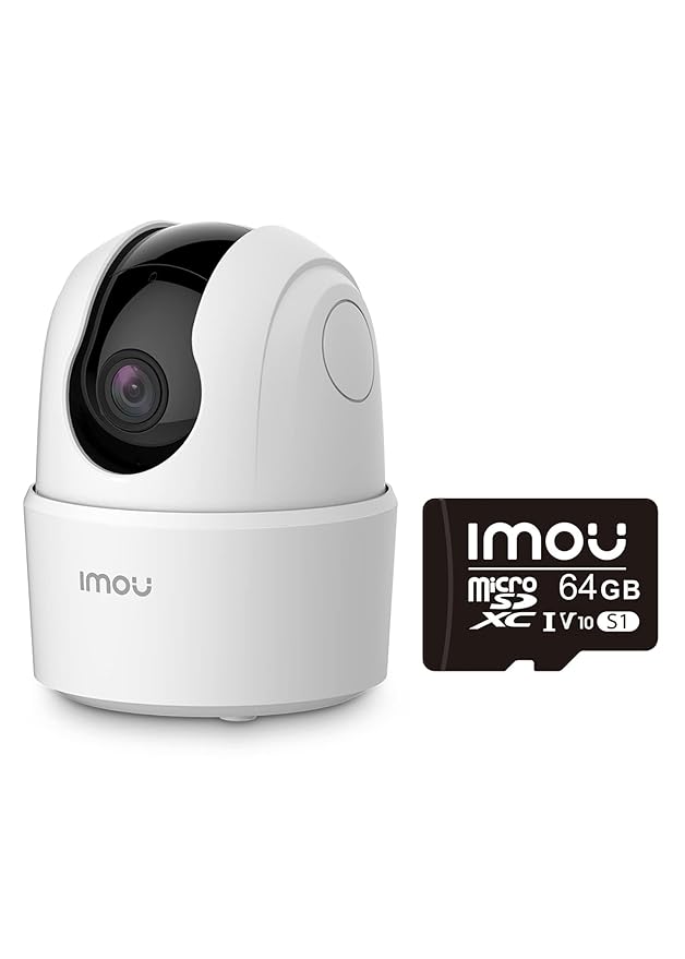 Buy Imou 360 Degree WiFi Security Camera White, 1080P Full HD, Domo