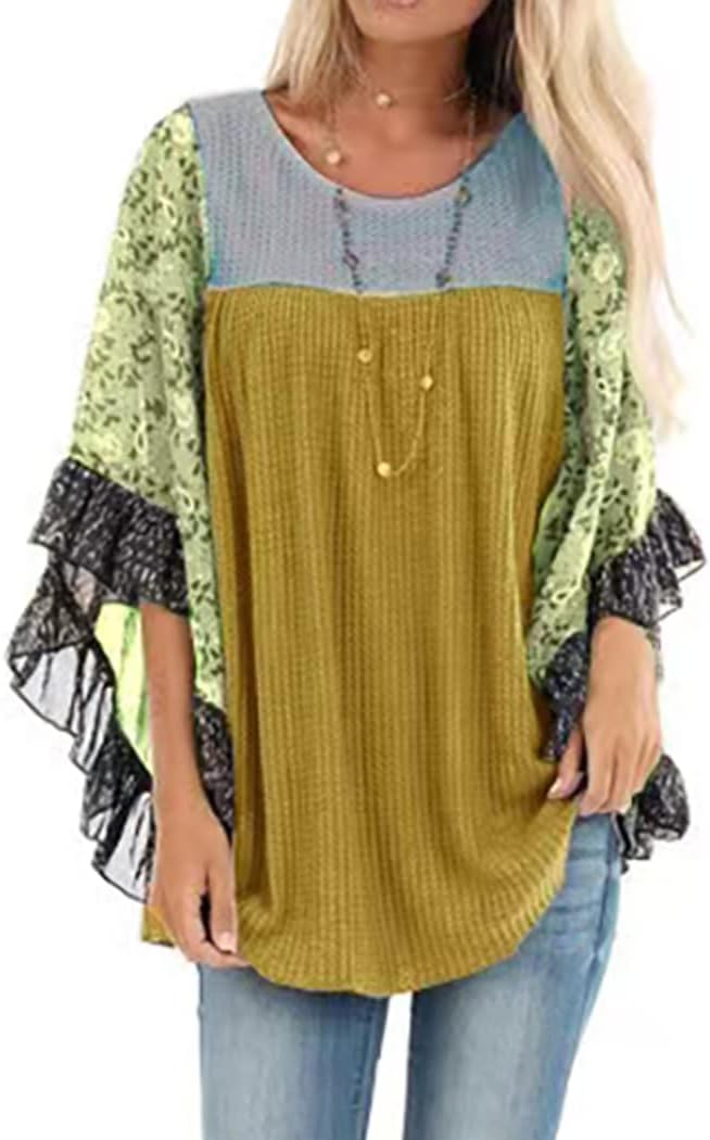 Batwing Loose Tops Blouse