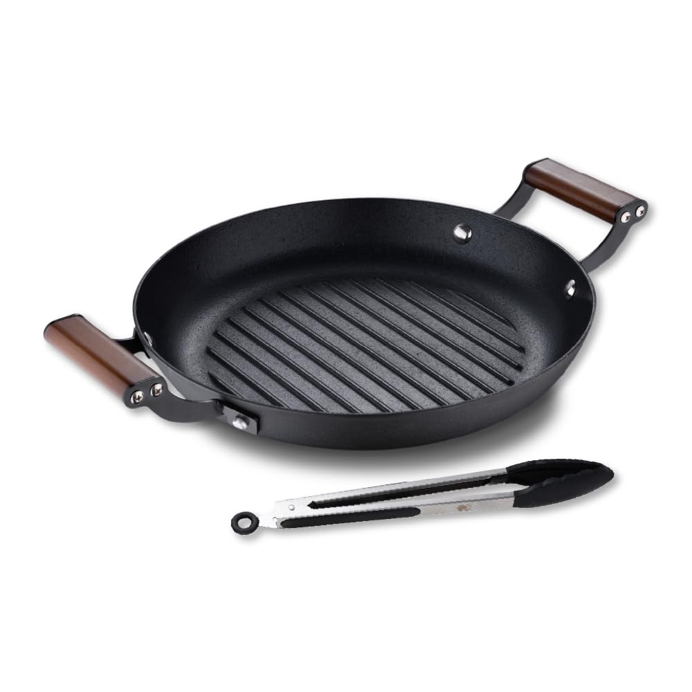 MasterPRO Set Ferro Da Stiro E Pinza ODIN MP - Leggero Con Manici In Legno Di Acacia - Foto 4