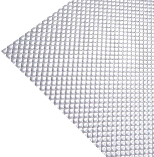 Image of KASTLITE 10-Pack Fluorescent Light Covers for Ceiling Lights | Clear Prismatic Acrylic Diffuser Panels | 22 inch x 22 inch x 0.125 inch Thick | Overhead Fixture Shades for Classroom, Home & Office Lighting