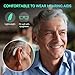 Dimora OTC Rechargeable BTE Hearing Aids for Seniors & Adults, 16-Channel Digital Sound Processing, Noise Reduction, Comfortable Fit, Long Battery Life, Easy Volume Control