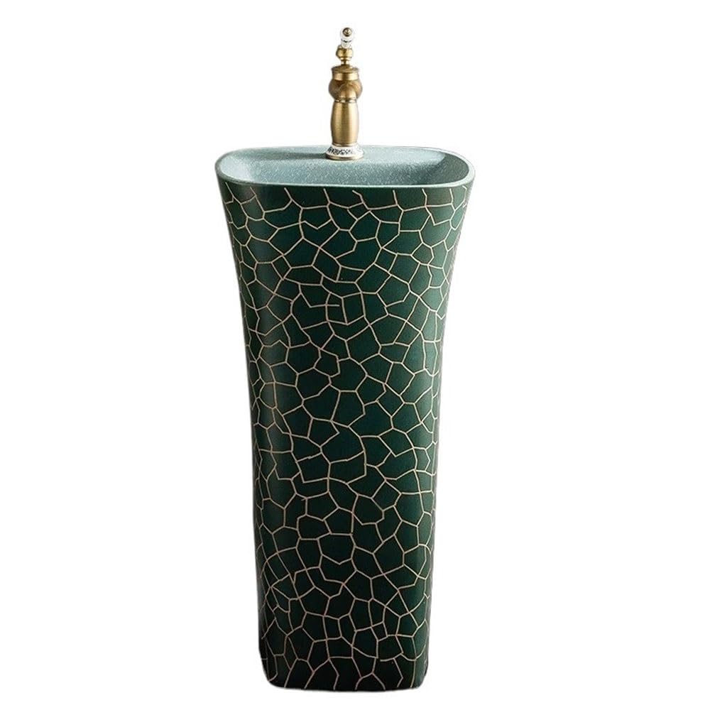 NEBE Bathroom Sink Home Courtyard Column Basin Outdoor Wash Bathroom