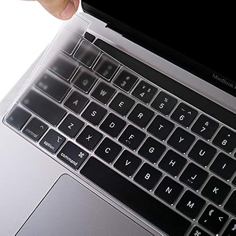 EooCoo Pokrywa Klawiatury Kompatybilna dla MacBook Pro 13",TPU Clear