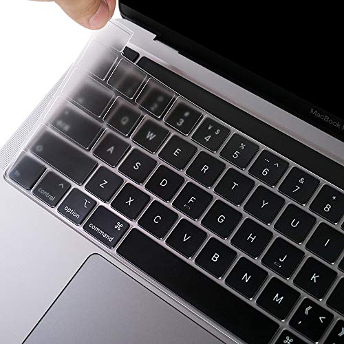 EooCoo Pokrywa Klawiatury Kompatybilna dla MacBook Pro 13",TPU Clear