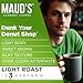 Maud's Donut Shop Coffee Pods, 100 ct, Light Roast Recyclable Single Serve Pods – 100% Arabica Coffee, Compatible with Keurig K Cups Maker
