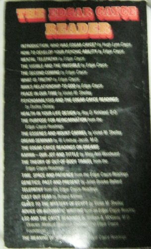 The Edgar Cayce Reader 0446903574 Book Cover