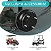 Golf Cart Brake Drum fit for Golf Cart Club Car DS (1995-up) & Precedent (2004-up), Brake hub Replacement Part 1017911-01 1018232-01