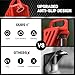 2025 Upgraded Shipping Container Jack Lug, Heavy Duty Shipping Container Booster Lifter with Portable U-Shape Handle, Shipping Container Accessories Attachment(Red)