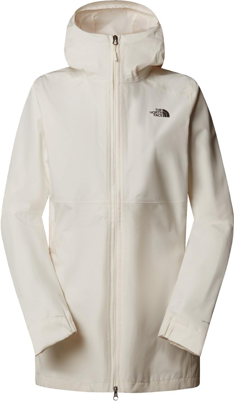The North Face Women's Hikesteller Shell Parka, White Dune, L