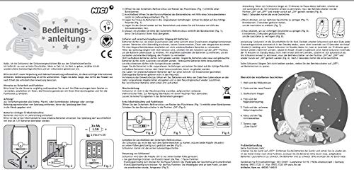 NICI- Schlummergeschichten-Bär Grünem Pyjama