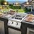 Hygrill Built-In High Power Burners with Lid, Liquid Propane Burners