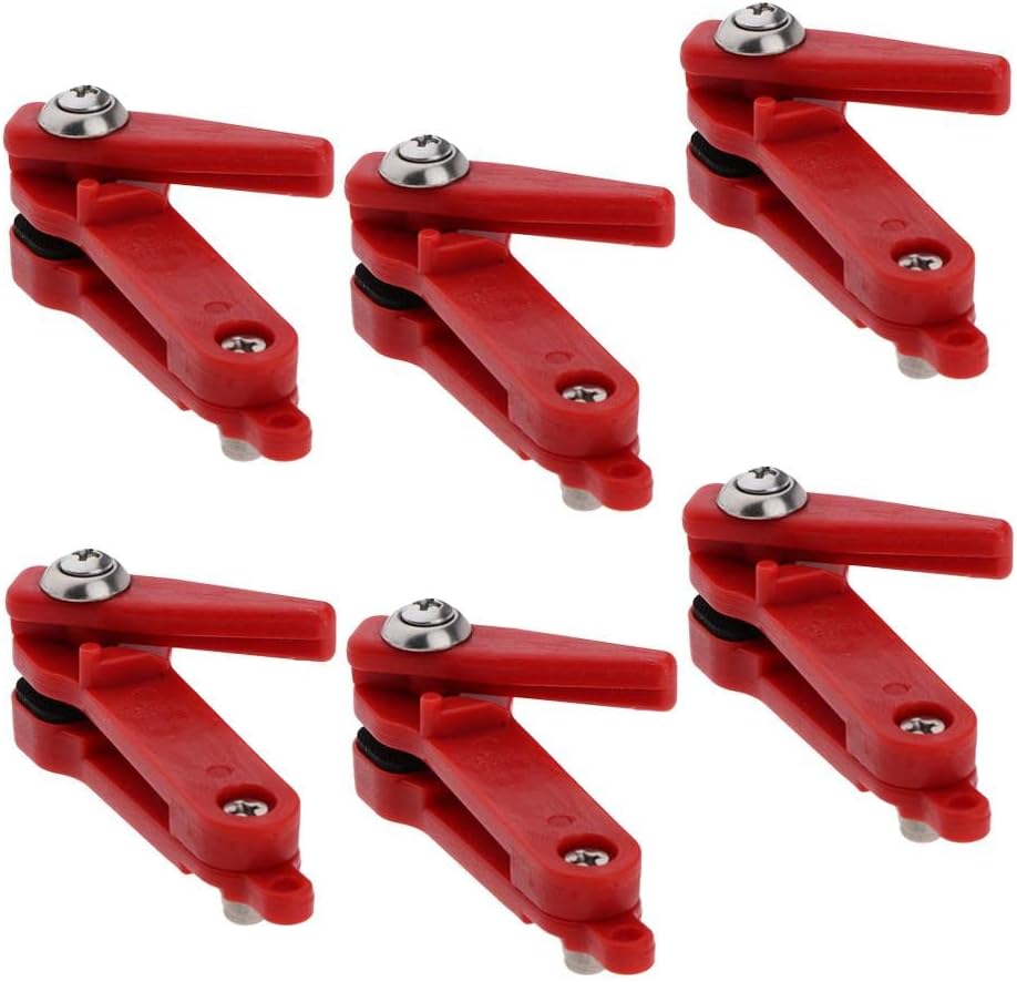 6 X Power Grip Plus Downrigger Outrigger | Adjustable Heavy Tension Snap Release Clips for Kite Fishing | Corrosion Clip for Quick Release | Saltwater Offshore Tackle Tool