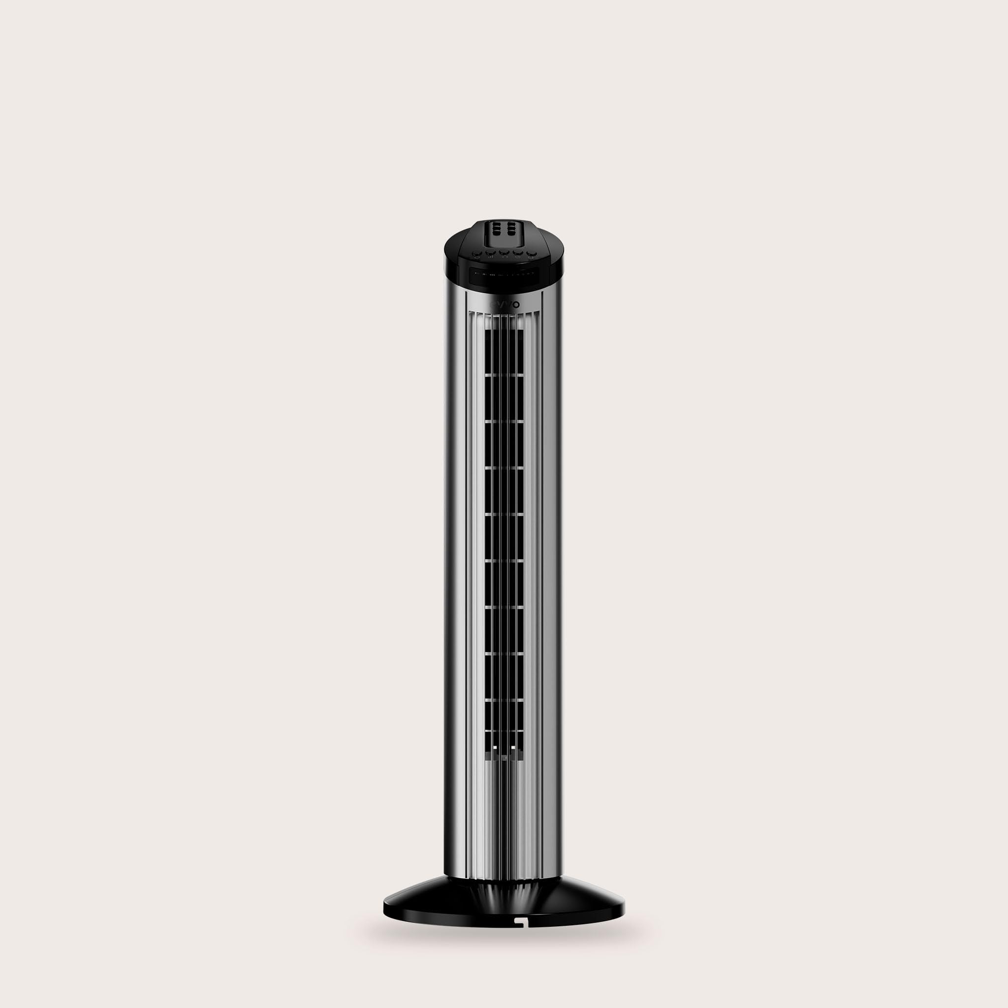 EVVO V60 Ventilador de Torre con Ionizador y Función Turbo - Ventilador Vertical Silencioso con Mando a Distancia, Pantalla LED y Temporizador, Ventilador Columna Potente para Salón y Dormitorio - 3