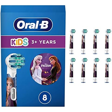 Oral-B Kids Frozen Electric Toothbrush Heads Pack of 8 Cover