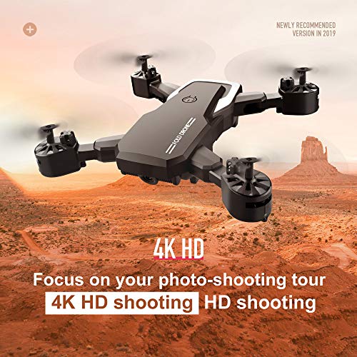 GPS Drone,RC Quadcopter,Lucoo Drone LF609 2.4G 4CH WiFi FPV GPS with 4K Camera