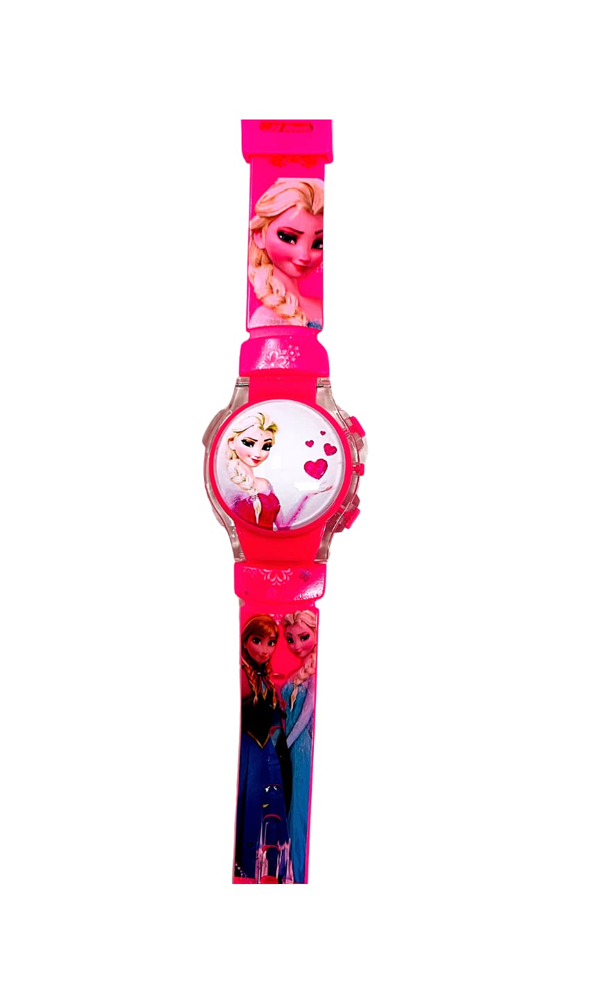 Titox Cartoon Printed Kids Musical Designer Watch for Boys and Girls (Pink) (B0BQDLZLKF) Amazon Price History, Amazon Price Tracker